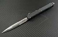 (#106-5) Microtech Makora II Satin Serrated
