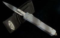 (#120-2UC) Microtech Ultratech Bayonet Urban Camo Serrated