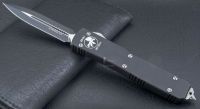 Microtech Ultratech D/E Black Plain (#122-1)