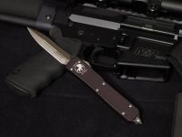 (#122-4) Microtech Ultratech D/E Satin Plain