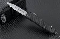 (#126-13) Microtech Daytona D/E Stonewash Custom Serrated