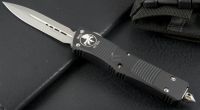(#138-7) Microtech Troodon - D/E - Bead Blast Plain
