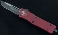 (#143-1RD) Microtech Combat Troodon S/E Red / Black Plain