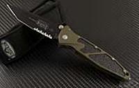 (#161-2GR) SOCOM Elite T/E M/A Green Partial Serrated