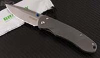 (#BR-Alias-17600) Bradley Cutlery - Alias I Titanium Handle Stonewash Plain
