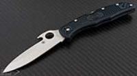 (#SPY-C10PGYW) Spyderco Endura 4 Emerson Wave FRN / Satin Plain