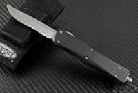 (#VNT-0013) Microtech - Troodon S/E Stonewash Serrated
