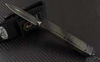 (#VNT-0037) Microtech Ultratech II - Plain Black D/E Blade w/ Camo Handle
