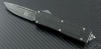 Microtech Marfione Custom Scarab S/E San Mai Damascus CF