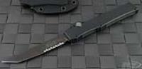 (#vnt-0085) Microtech Halo III Black Serrated